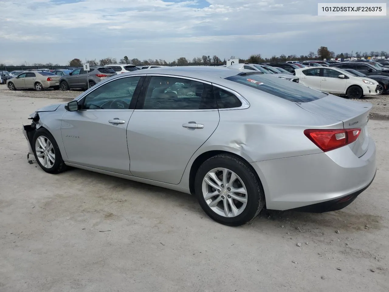 2018 Chevrolet Malibu Lt VIN: 1G1ZD5STXJF226375 Lot: 80931934