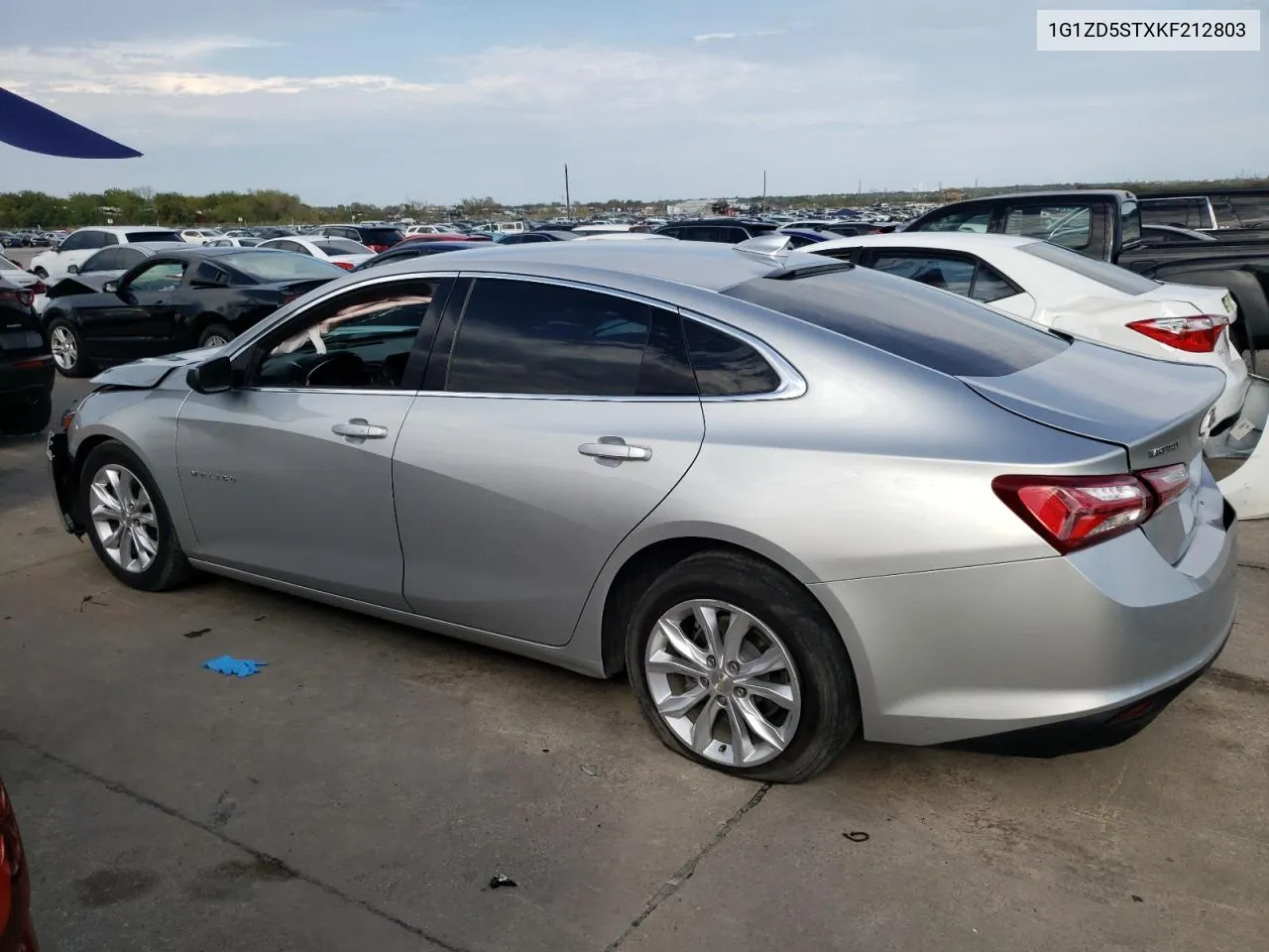 2019 Chevrolet Malibu Lt VIN: 1G1ZD5STXKF212803 Lot: 42022194