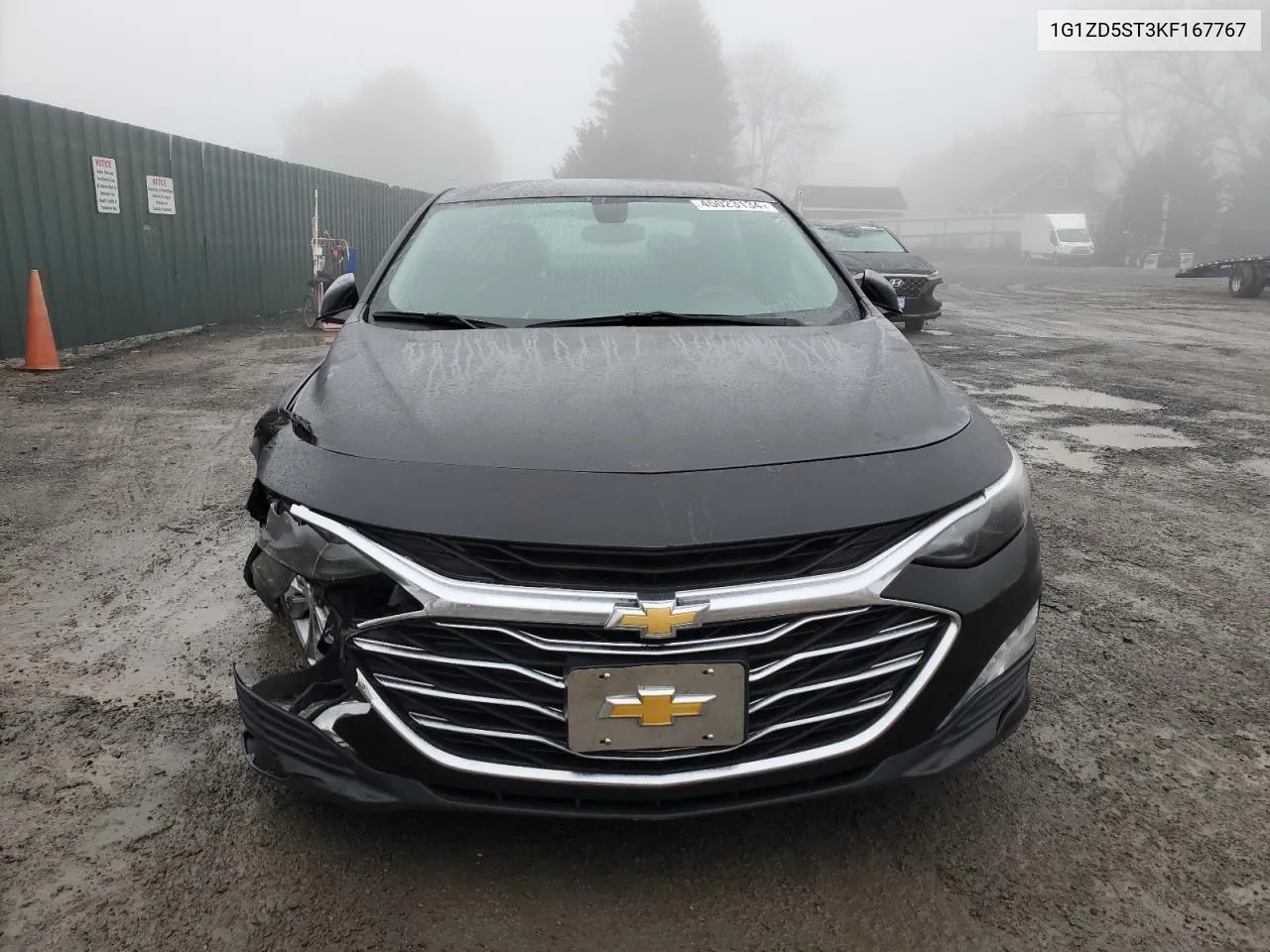 2019 Chevrolet Malibu Lt VIN: 1G1ZD5ST3KF167767 Lot: 45023134