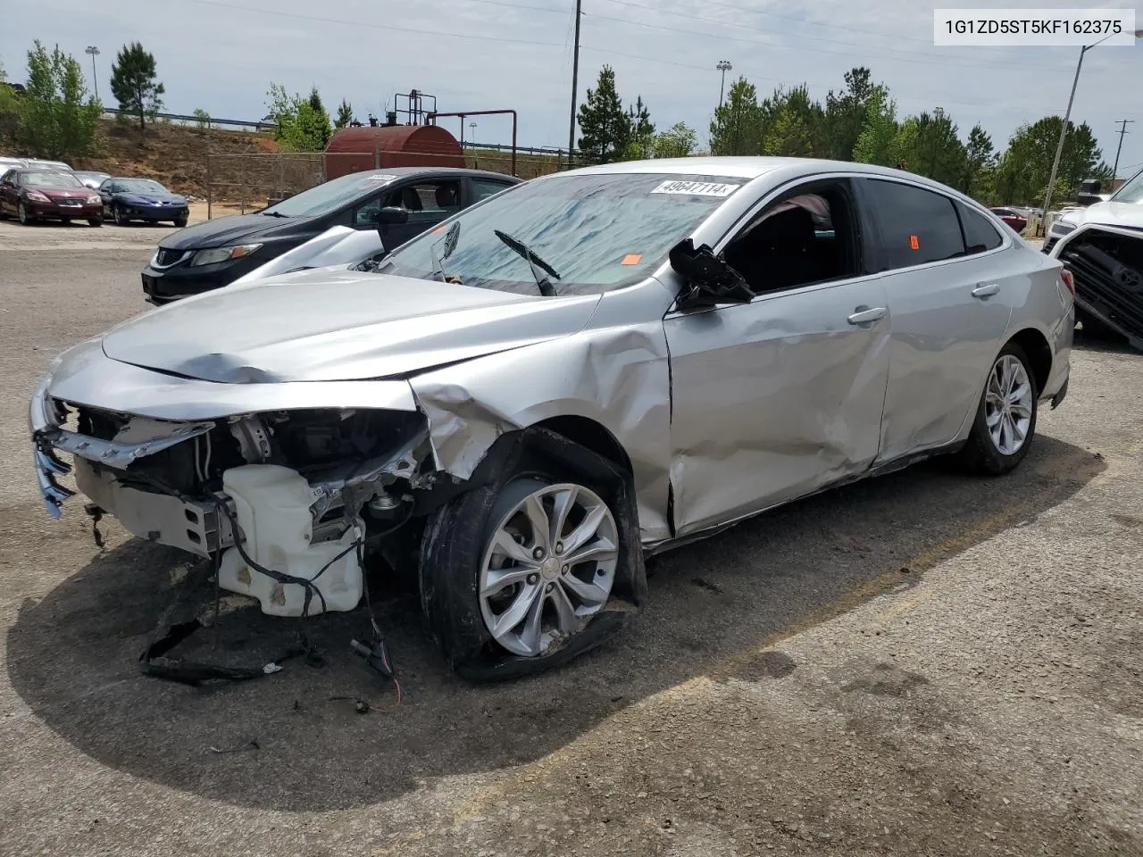 2019 Chevrolet Malibu Lt VIN: 1G1ZD5ST5KF162375 Lot: 49647114