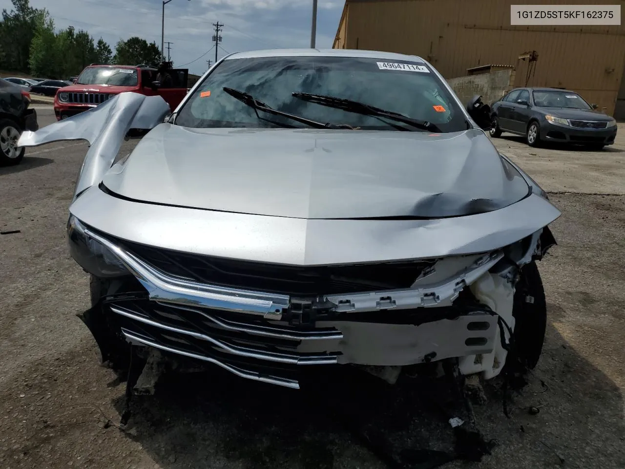 2019 Chevrolet Malibu Lt VIN: 1G1ZD5ST5KF162375 Lot: 49647114