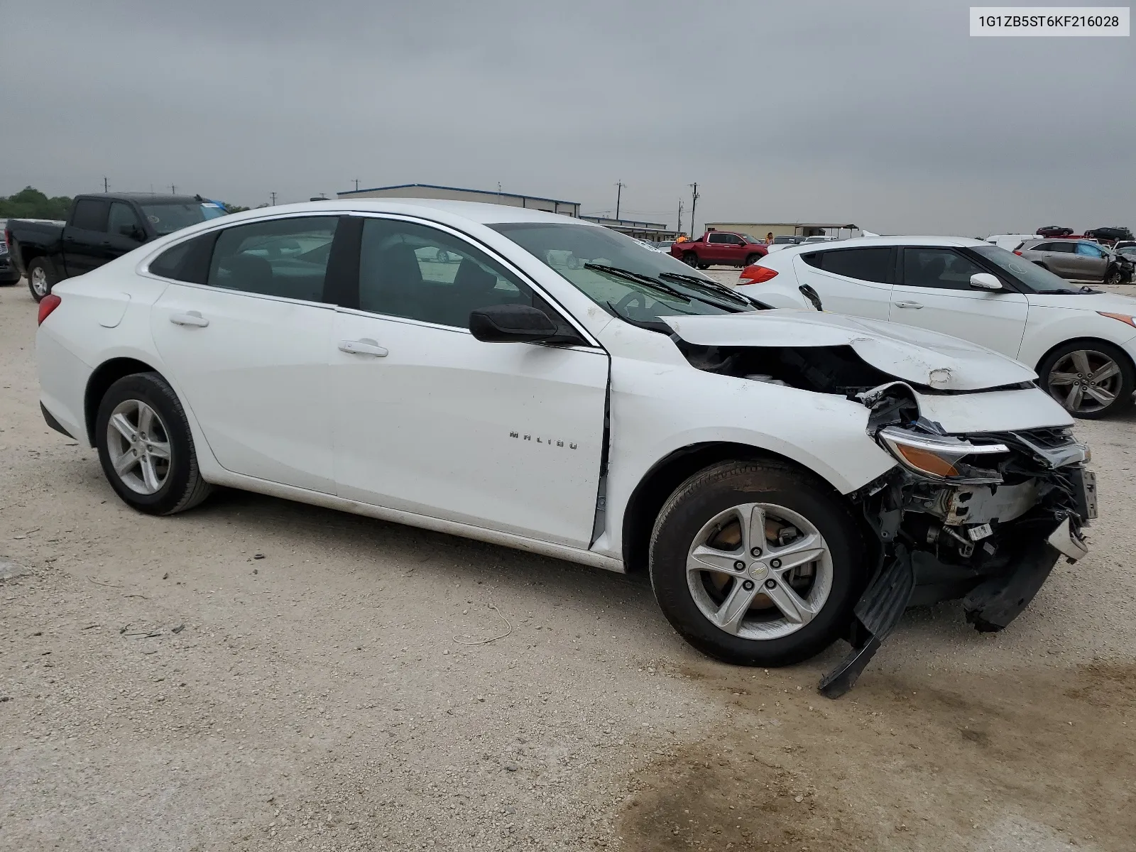 2019 Chevrolet Malibu Ls VIN: 1G1ZB5ST6KF216028 Lot: 53134674