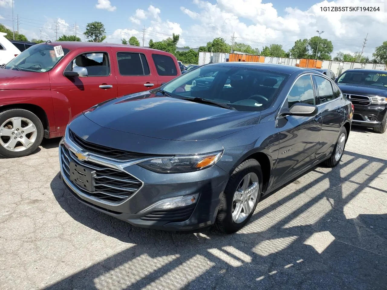 2019 Chevrolet Malibu Ls VIN: 1G1ZB5ST5KF194264 Lot: 53689504