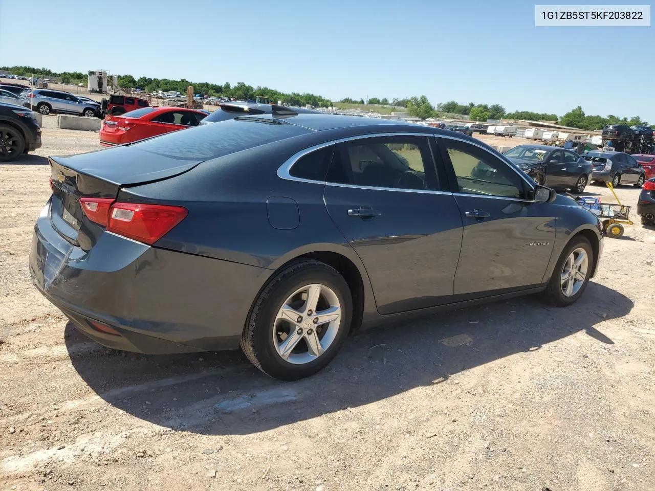 2019 Chevrolet Malibu Ls VIN: 1G1ZB5ST5KF203822 Lot: 53899864