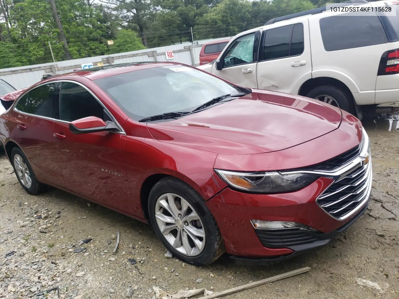 1G1ZD5ST4KF115628 2019 Chevrolet Malibu Lt