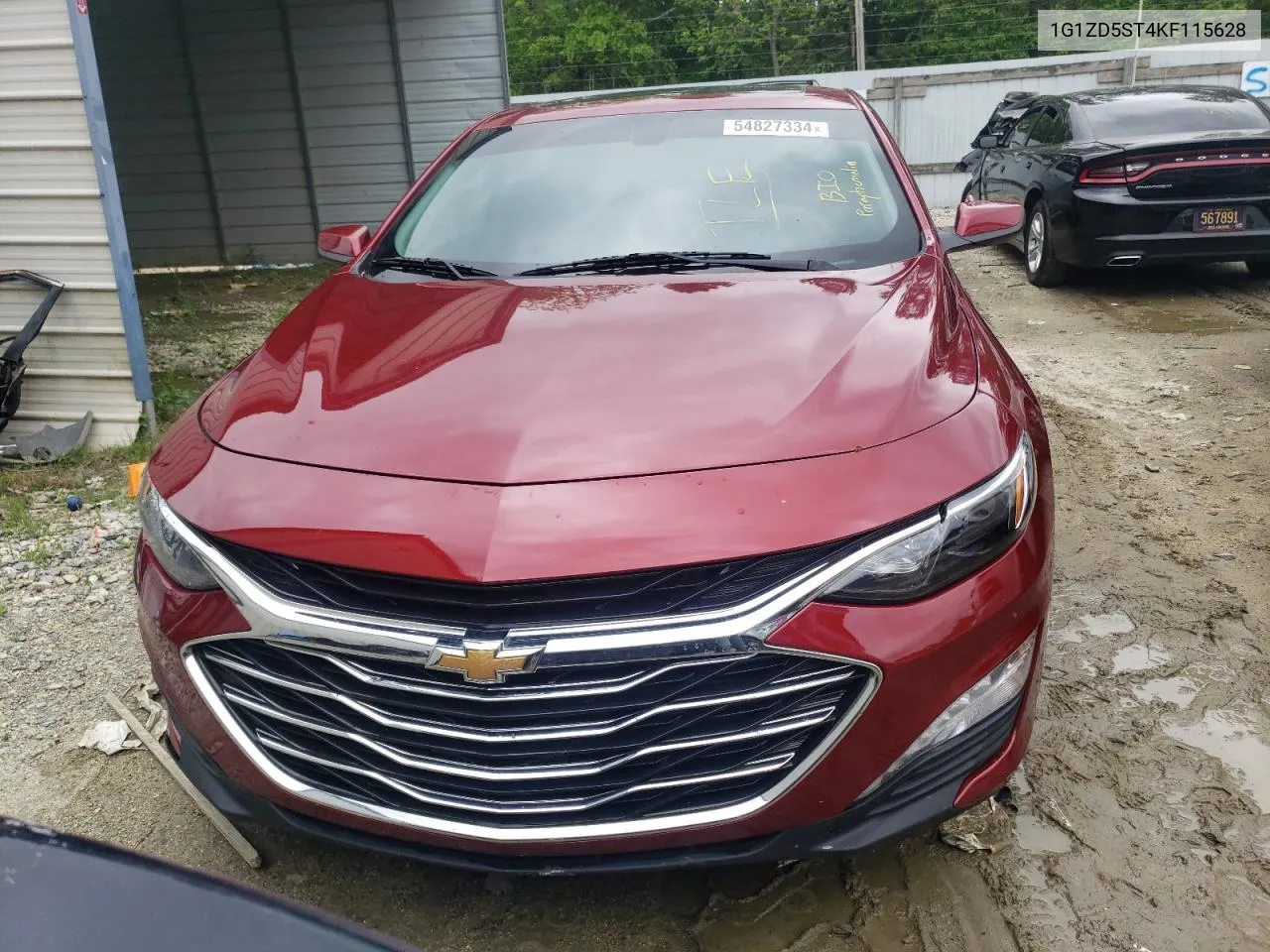 2019 Chevrolet Malibu Lt VIN: 1G1ZD5ST4KF115628 Lot: 54827334