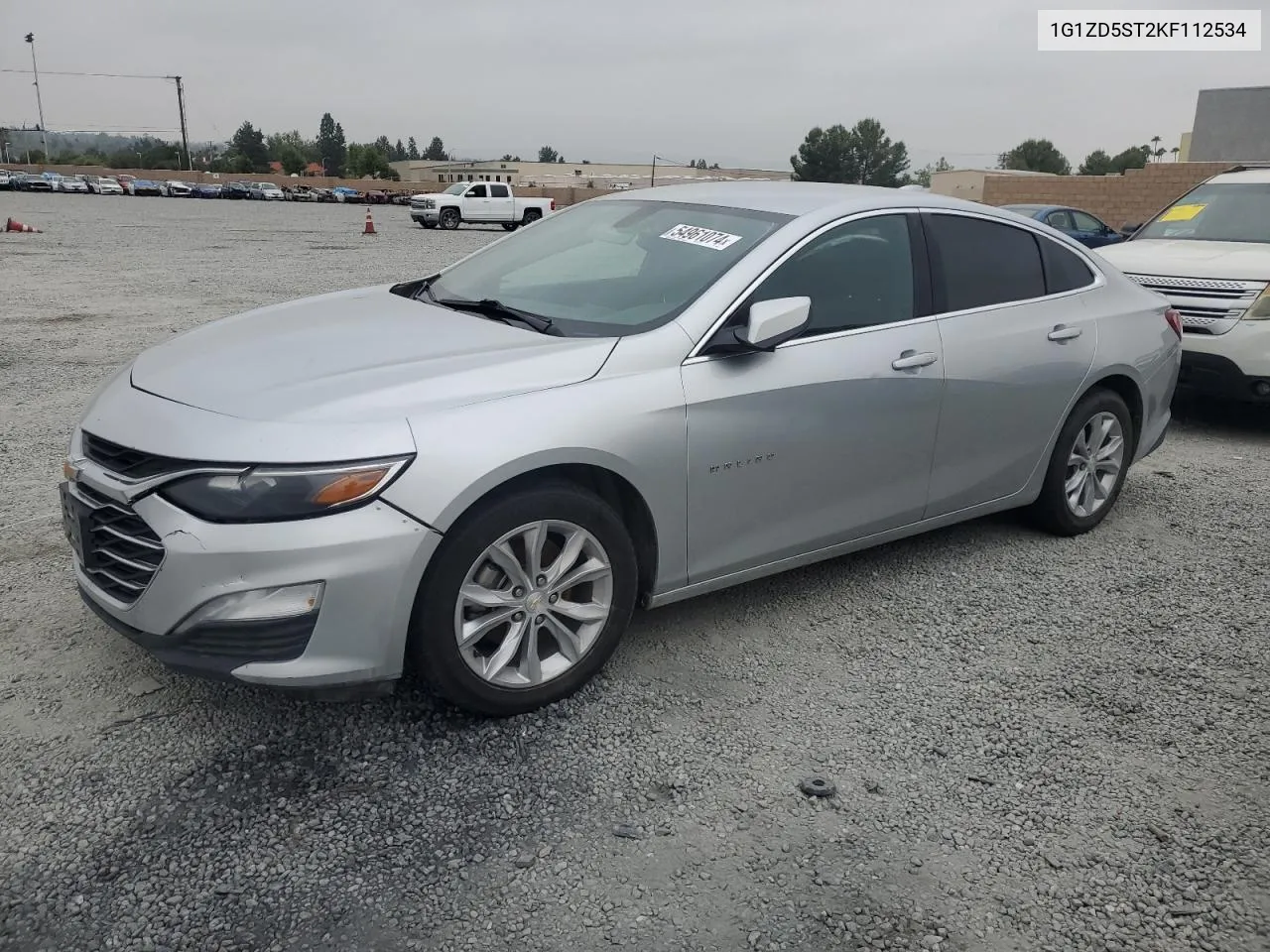 1G1ZD5ST2KF112534 2019 Chevrolet Malibu Lt