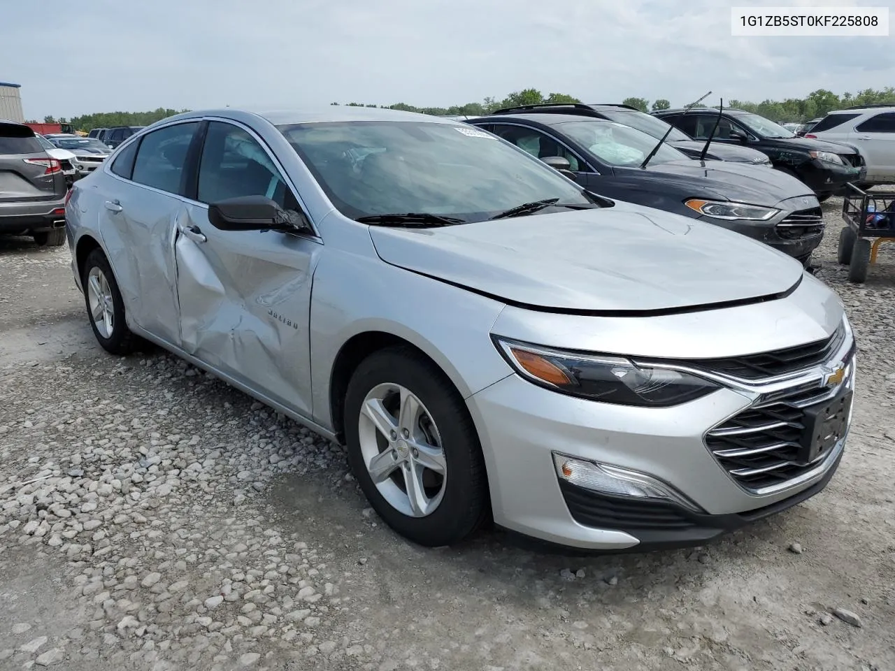 2019 Chevrolet Malibu Ls VIN: 1G1ZB5ST0KF225808 Lot: 55314284