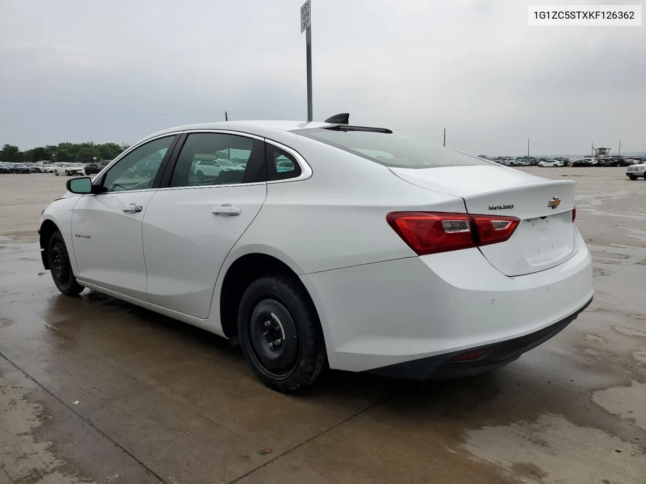 2019 Chevrolet Malibu Ls VIN: 1G1ZC5STXKF126362 Lot: 55865454