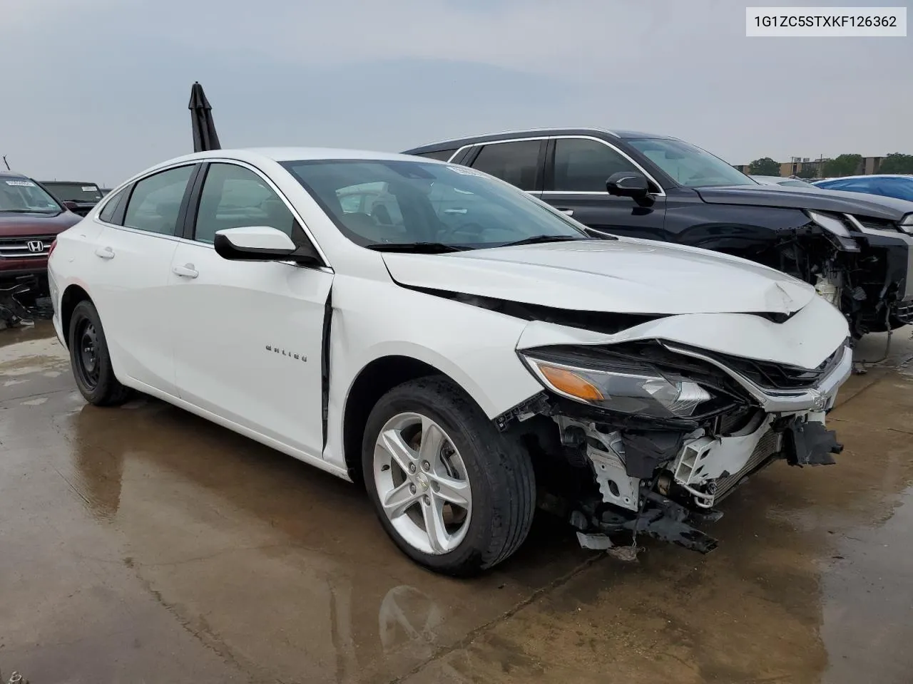 2019 Chevrolet Malibu Ls VIN: 1G1ZC5STXKF126362 Lot: 55865454