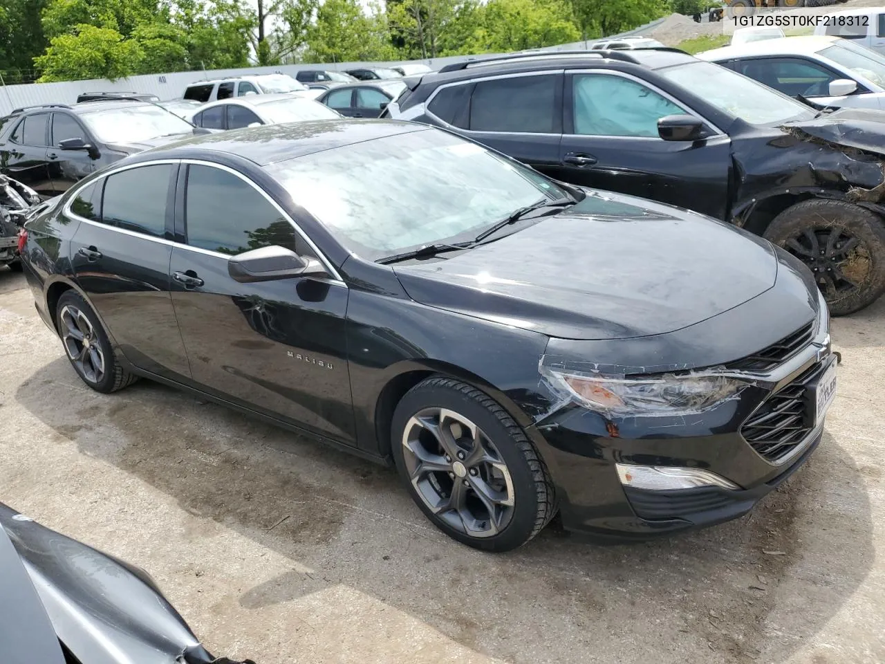 2019 Chevrolet Malibu Rs VIN: 1G1ZG5ST0KF218312 Lot: 57155014