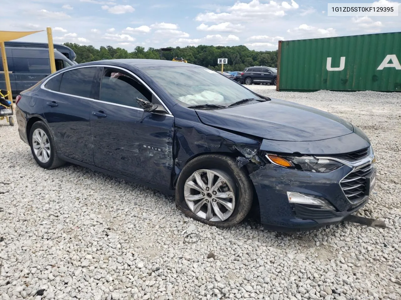 1G1ZD5ST0KF129395 2019 Chevrolet Malibu Lt