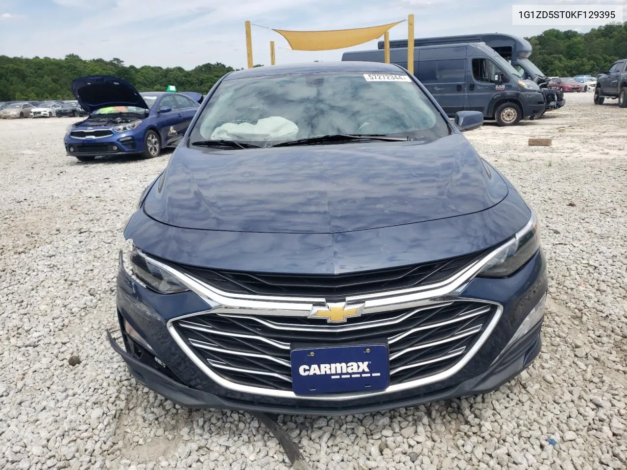 1G1ZD5ST0KF129395 2019 Chevrolet Malibu Lt