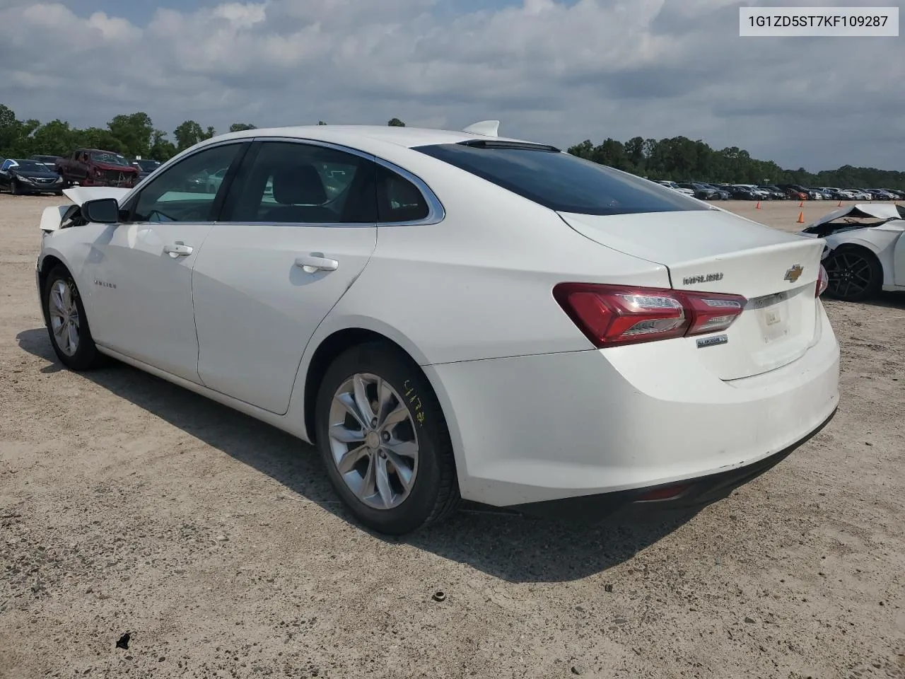 2019 Chevrolet Malibu Lt VIN: 1G1ZD5ST7KF109287 Lot: 57511234