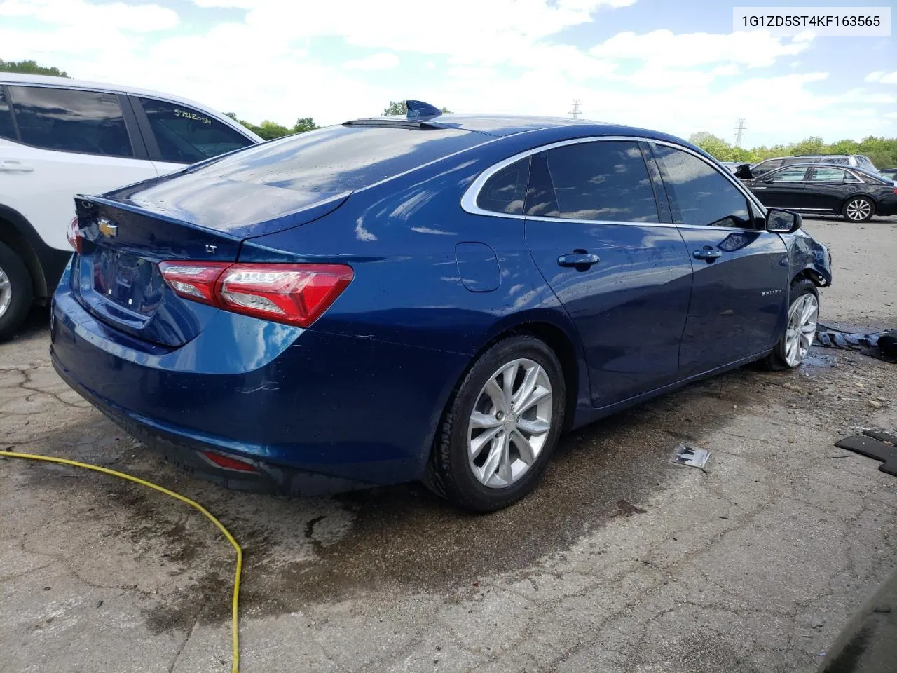 2019 Chevrolet Malibu Lt VIN: 1G1ZD5ST4KF163565 Lot: 57714034