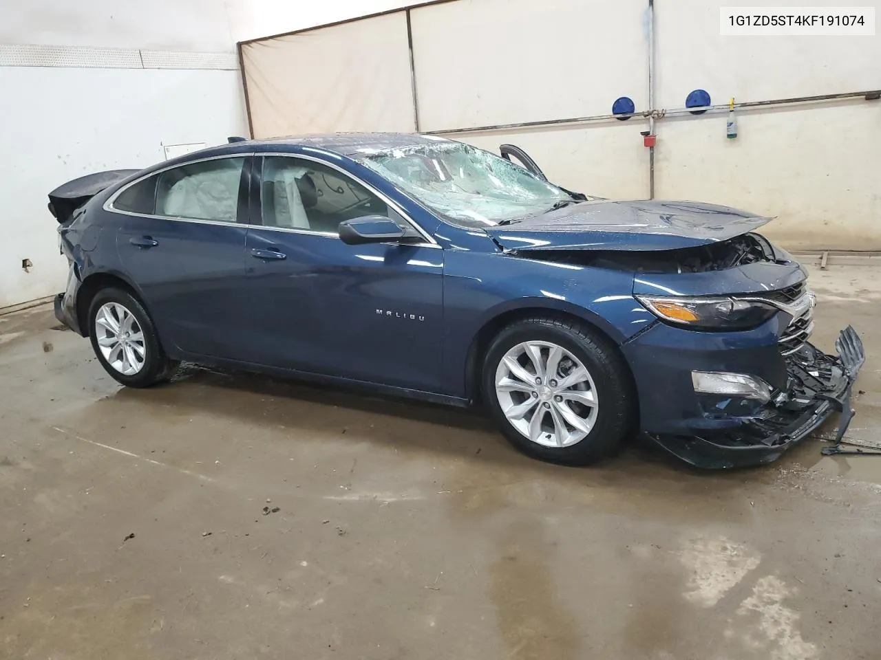 2019 Chevrolet Malibu Lt VIN: 1G1ZD5ST4KF191074 Lot: 57831724