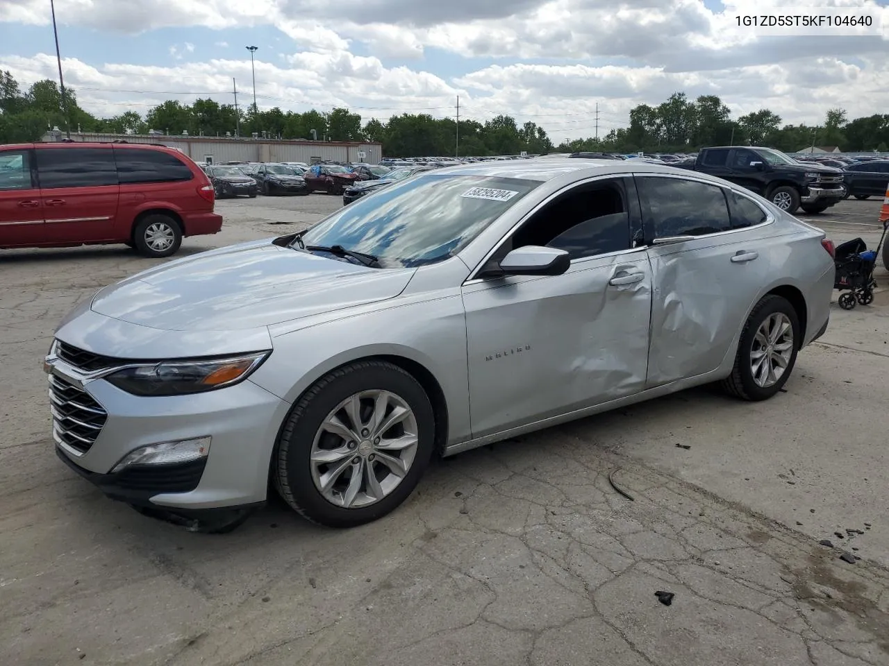 2019 Chevrolet Malibu Lt VIN: 1G1ZD5ST5KF104640 Lot: 58295204