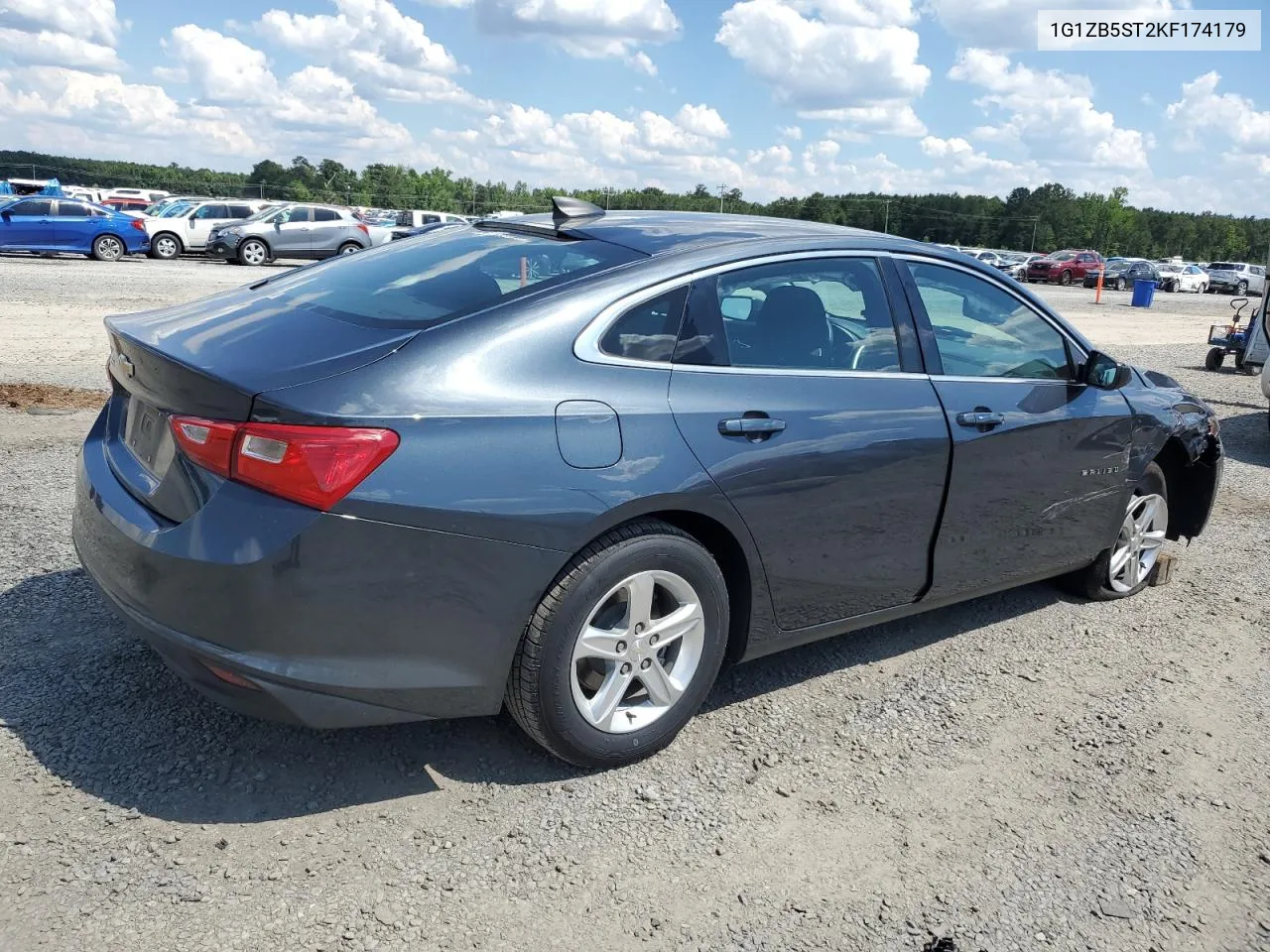 2019 Chevrolet Malibu Ls VIN: 1G1ZB5ST2KF174179 Lot: 58658434