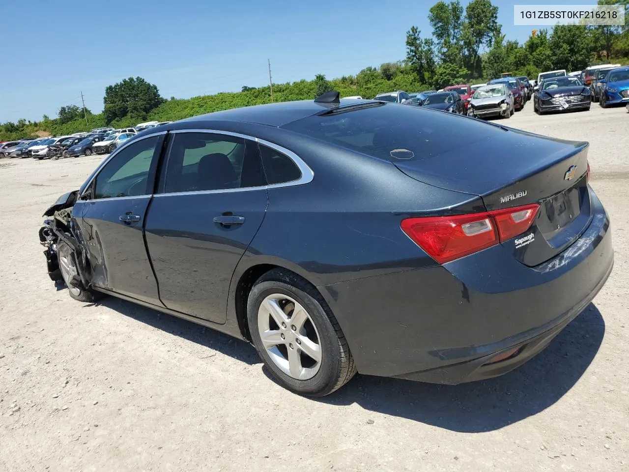 2019 Chevrolet Malibu Ls VIN: 1G1ZB5ST0KF216218 Lot: 59301734