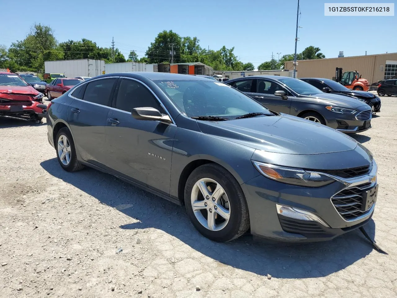 2019 Chevrolet Malibu Ls VIN: 1G1ZB5ST0KF216218 Lot: 59301734