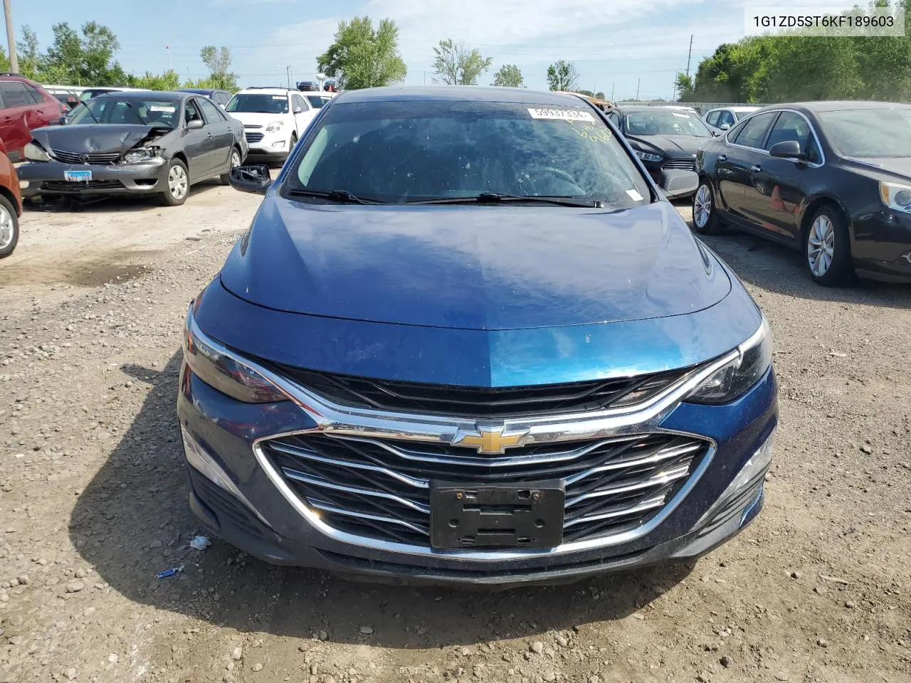 1G1ZD5ST6KF189603 2019 Chevrolet Malibu Lt