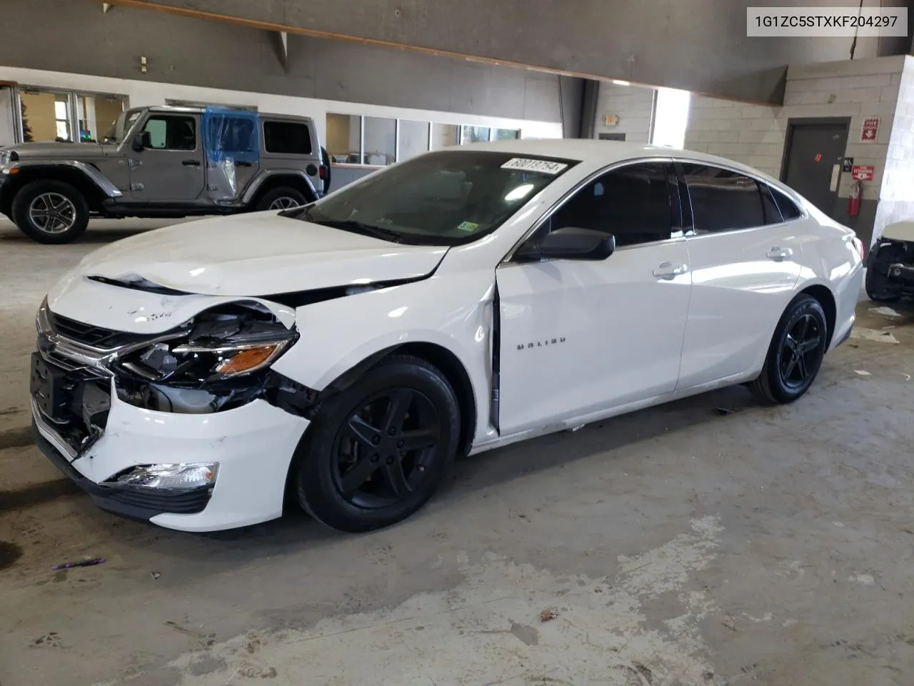 2019 Chevrolet Malibu Ls VIN: 1G1ZC5STXKF204297 Lot: 60019754