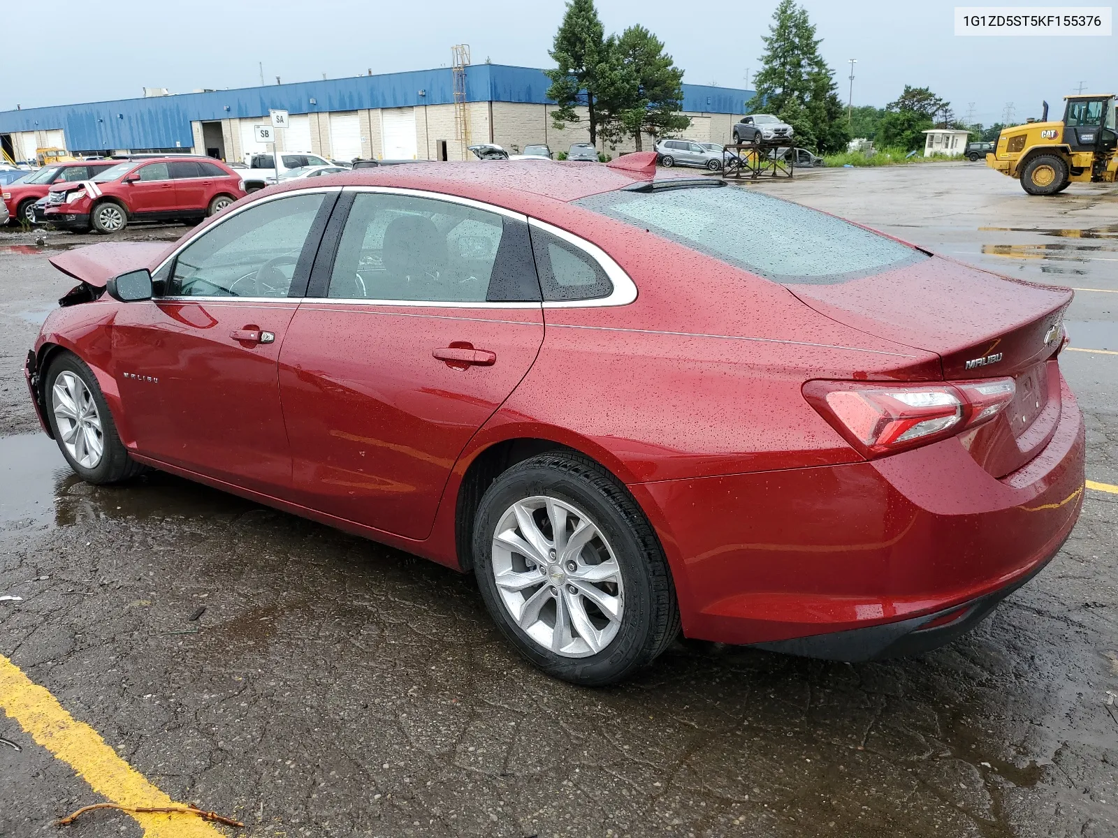 2019 Chevrolet Malibu Lt VIN: 1G1ZD5ST5KF155376 Lot: 60662464