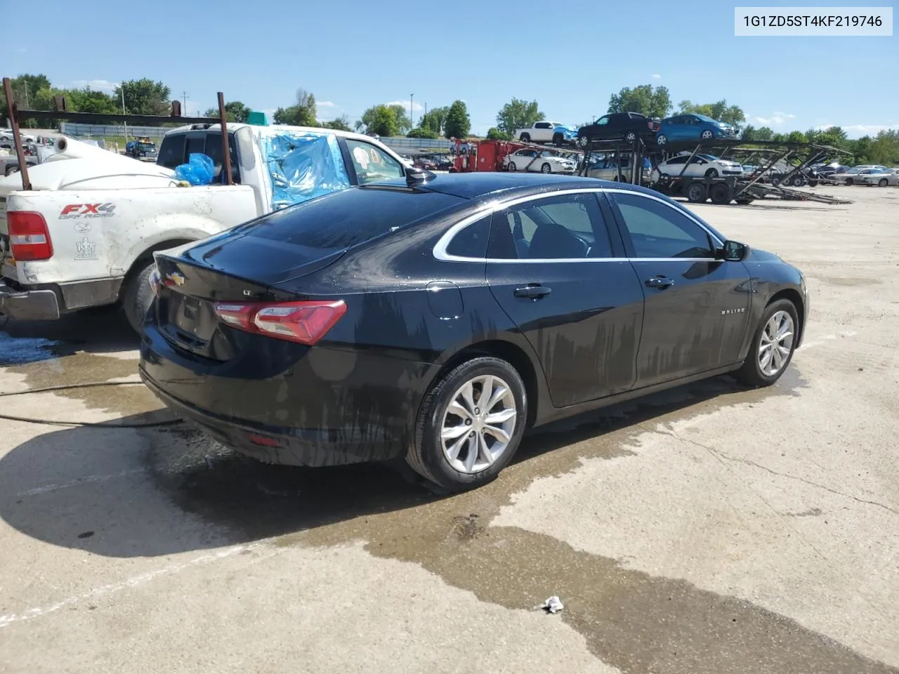 2019 Chevrolet Malibu Lt VIN: 1G1ZD5ST4KF219746 Lot: 60683484