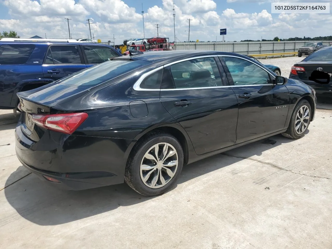 2019 Chevrolet Malibu Lt VIN: 1G1ZD5ST2KF164763 Lot: 60952684