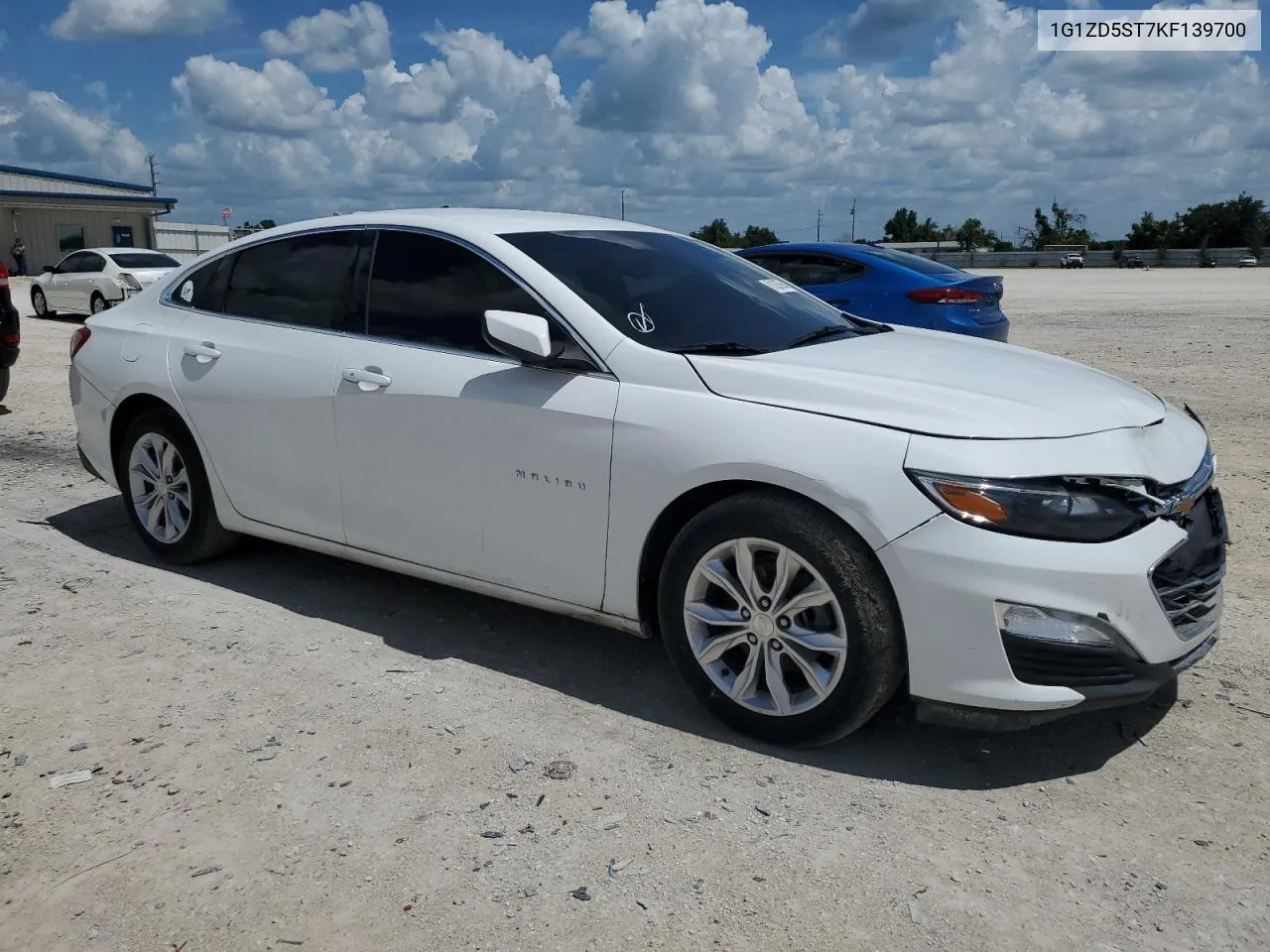 2019 Chevrolet Malibu Lt VIN: 1G1ZD5ST7KF139700 Lot: 61385904