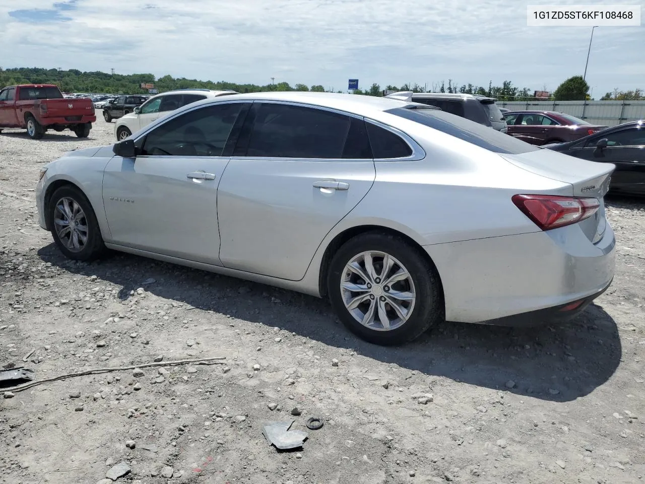 2019 Chevrolet Malibu Lt VIN: 1G1ZD5ST6KF108468 Lot: 61447554