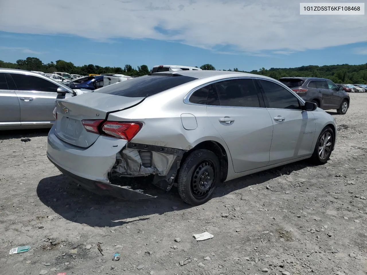 2019 Chevrolet Malibu Lt VIN: 1G1ZD5ST6KF108468 Lot: 61447554