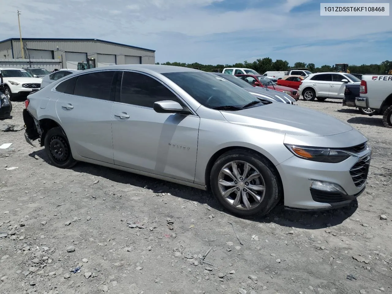 2019 Chevrolet Malibu Lt VIN: 1G1ZD5ST6KF108468 Lot: 61447554