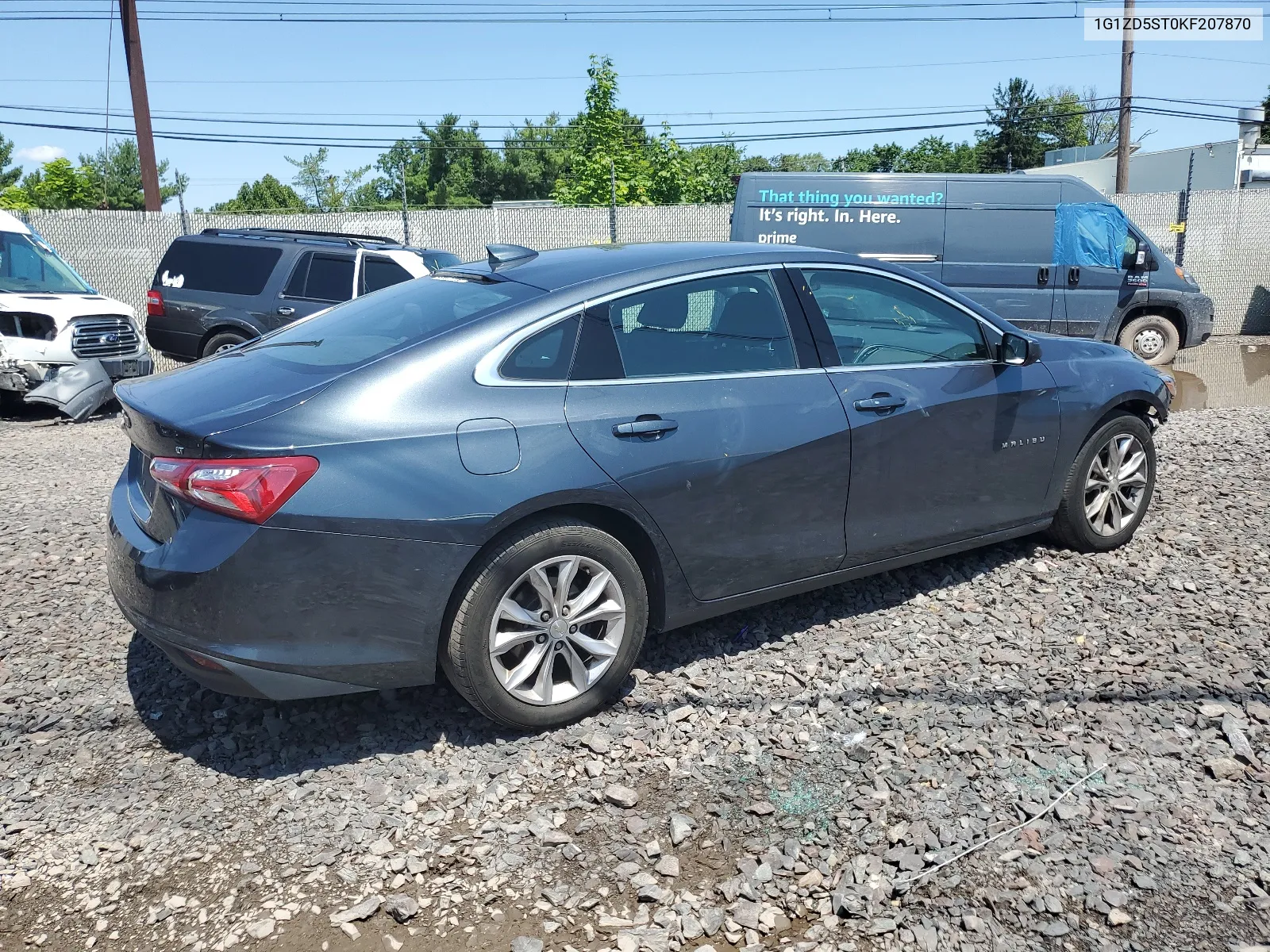 2019 Chevrolet Malibu Lt VIN: 1G1ZD5ST0KF207870 Lot: 63285214