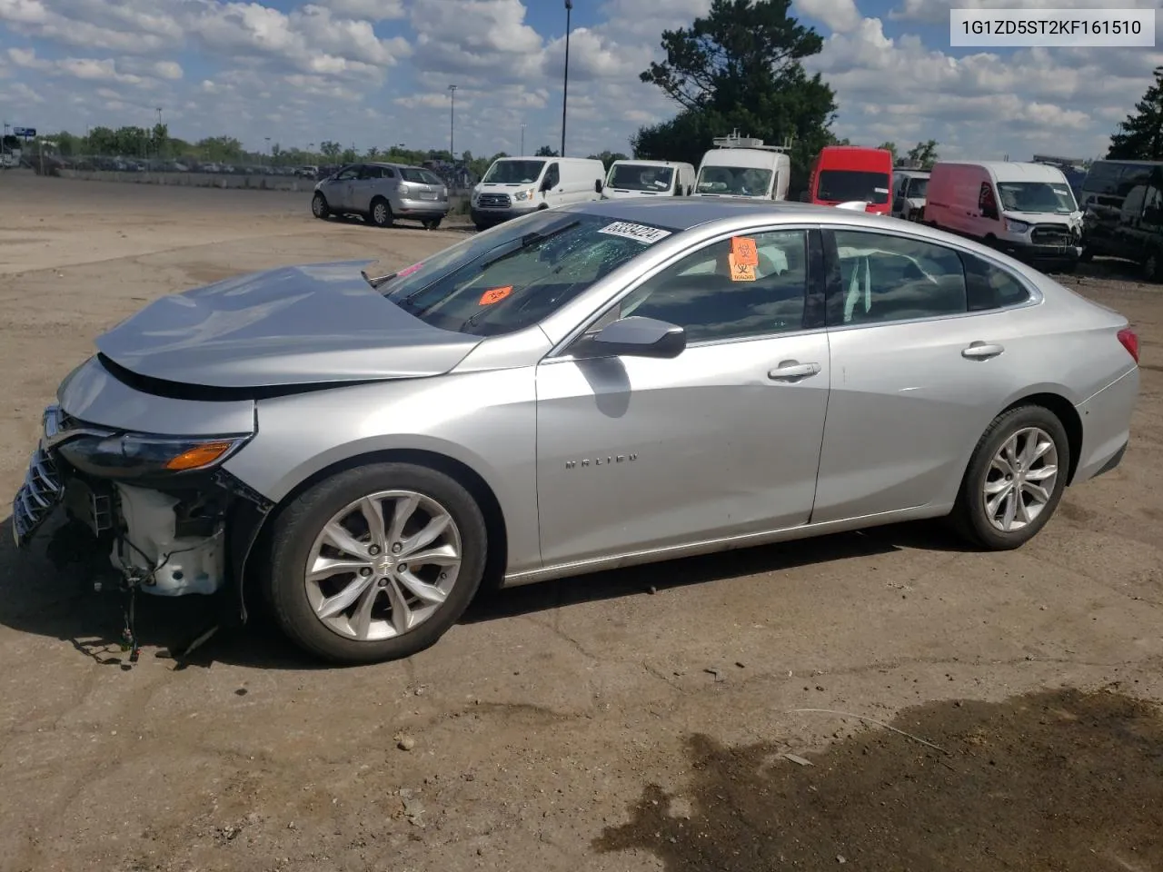 2019 Chevrolet Malibu Lt VIN: 1G1ZD5ST2KF161510 Lot: 63334224