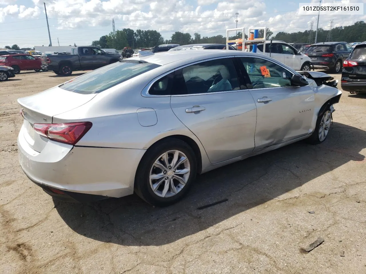 2019 Chevrolet Malibu Lt VIN: 1G1ZD5ST2KF161510 Lot: 63334224