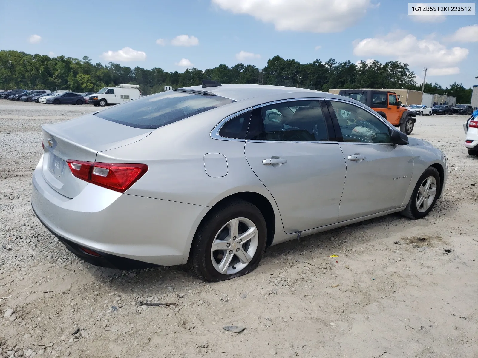 1G1ZB5ST2KF223512 2019 Chevrolet Malibu Ls