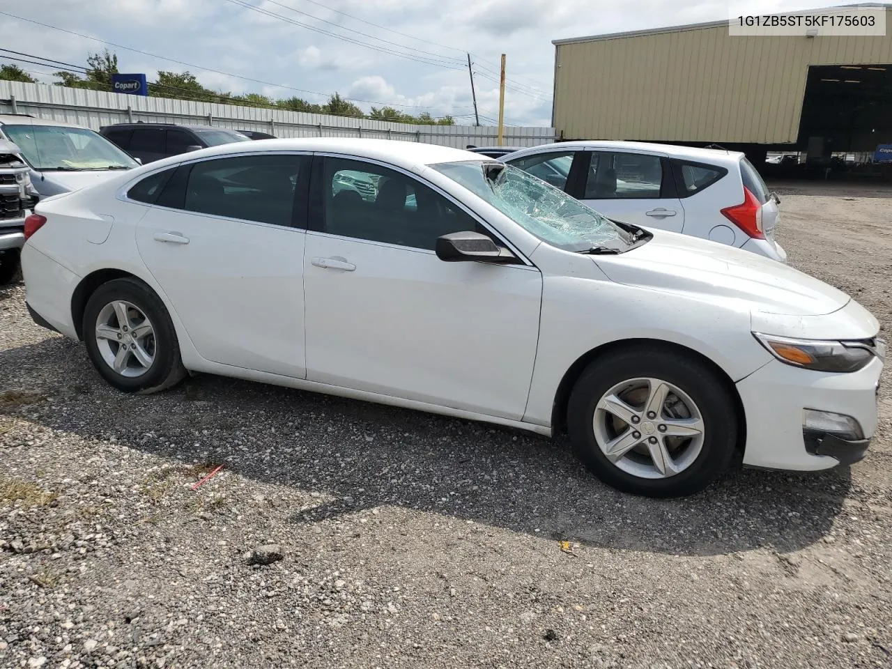 2019 Chevrolet Malibu Ls VIN: 1G1ZB5ST5KF175603 Lot: 63900284