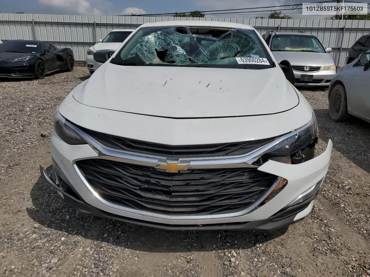 2019 Chevrolet Malibu Ls VIN: 1G1ZB5ST5KF175603 Lot: 63900284