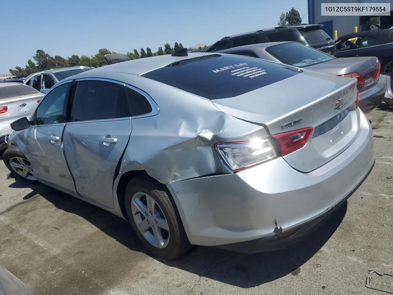 2019 Chevrolet Malibu Ls VIN: 1G1ZC5ST9KF179554 Lot: 64073474