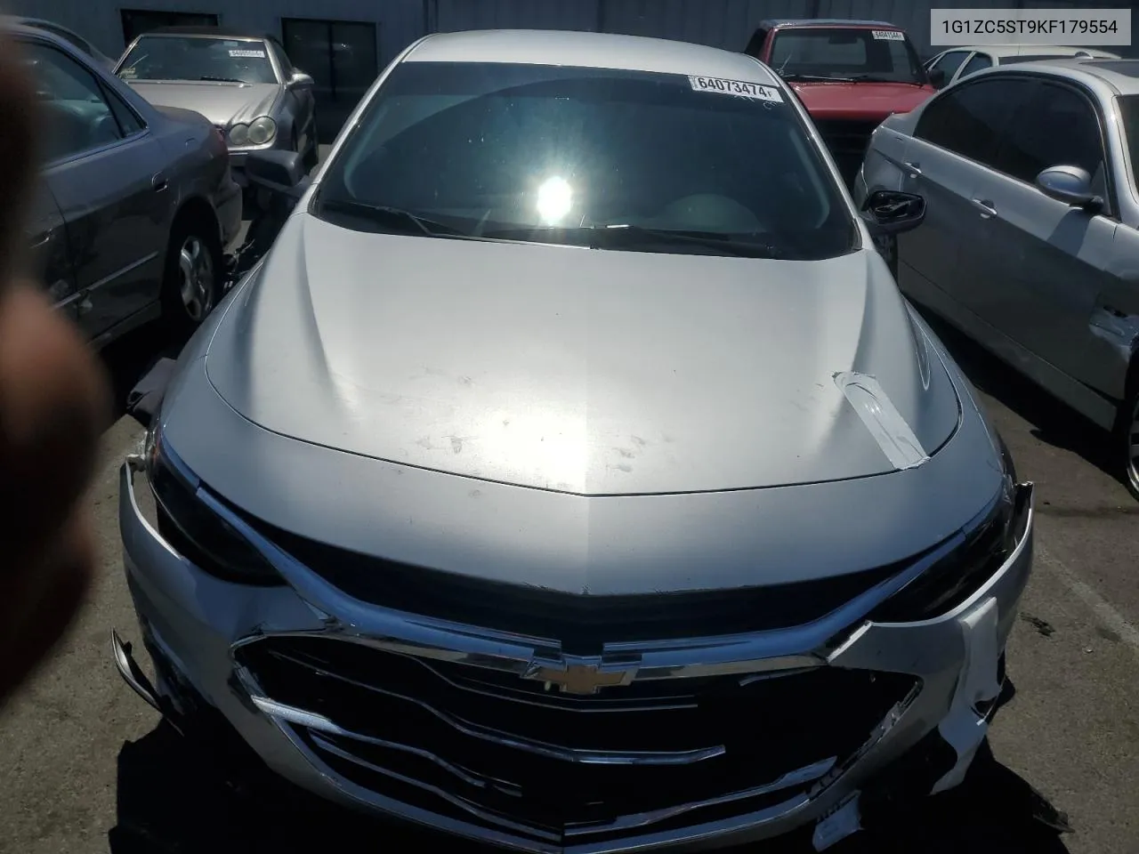 2019 Chevrolet Malibu Ls VIN: 1G1ZC5ST9KF179554 Lot: 64073474