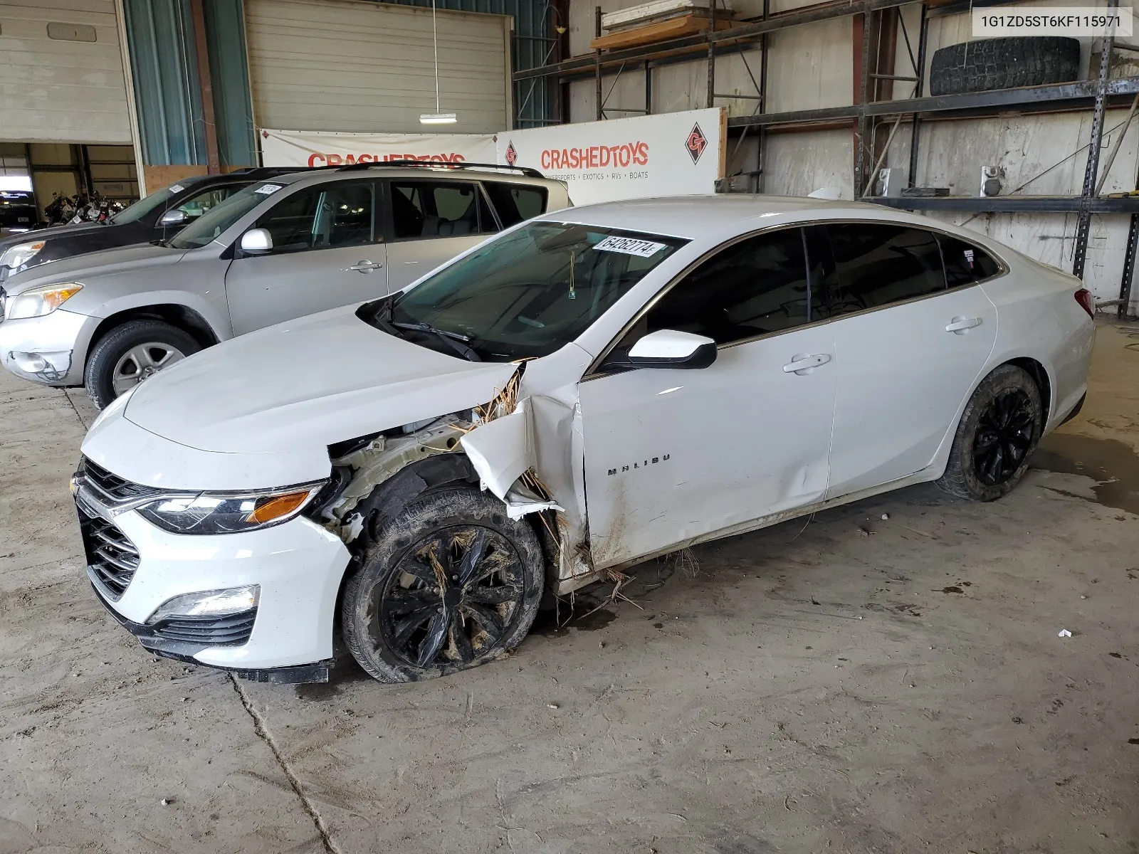 2019 Chevrolet Malibu Lt VIN: 1G1ZD5ST6KF115971 Lot: 64262774