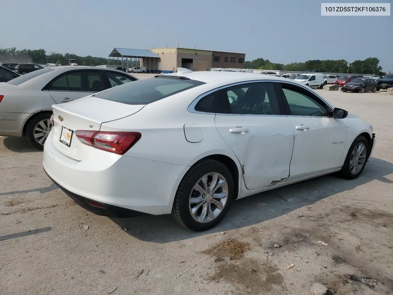 2019 Chevrolet Malibu Lt VIN: 1G1ZD5ST2KF106376 Lot: 64549214