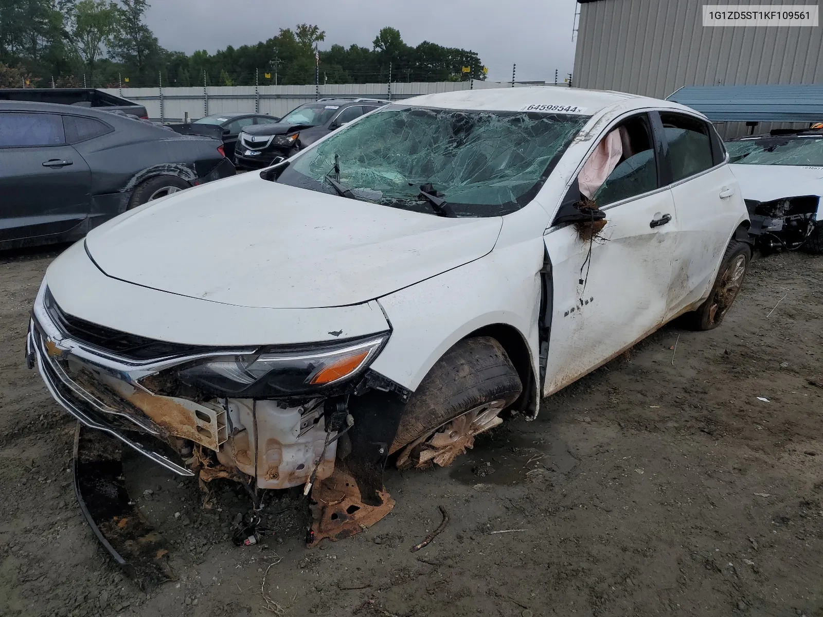 1G1ZD5ST1KF109561 2019 Chevrolet Malibu Lt