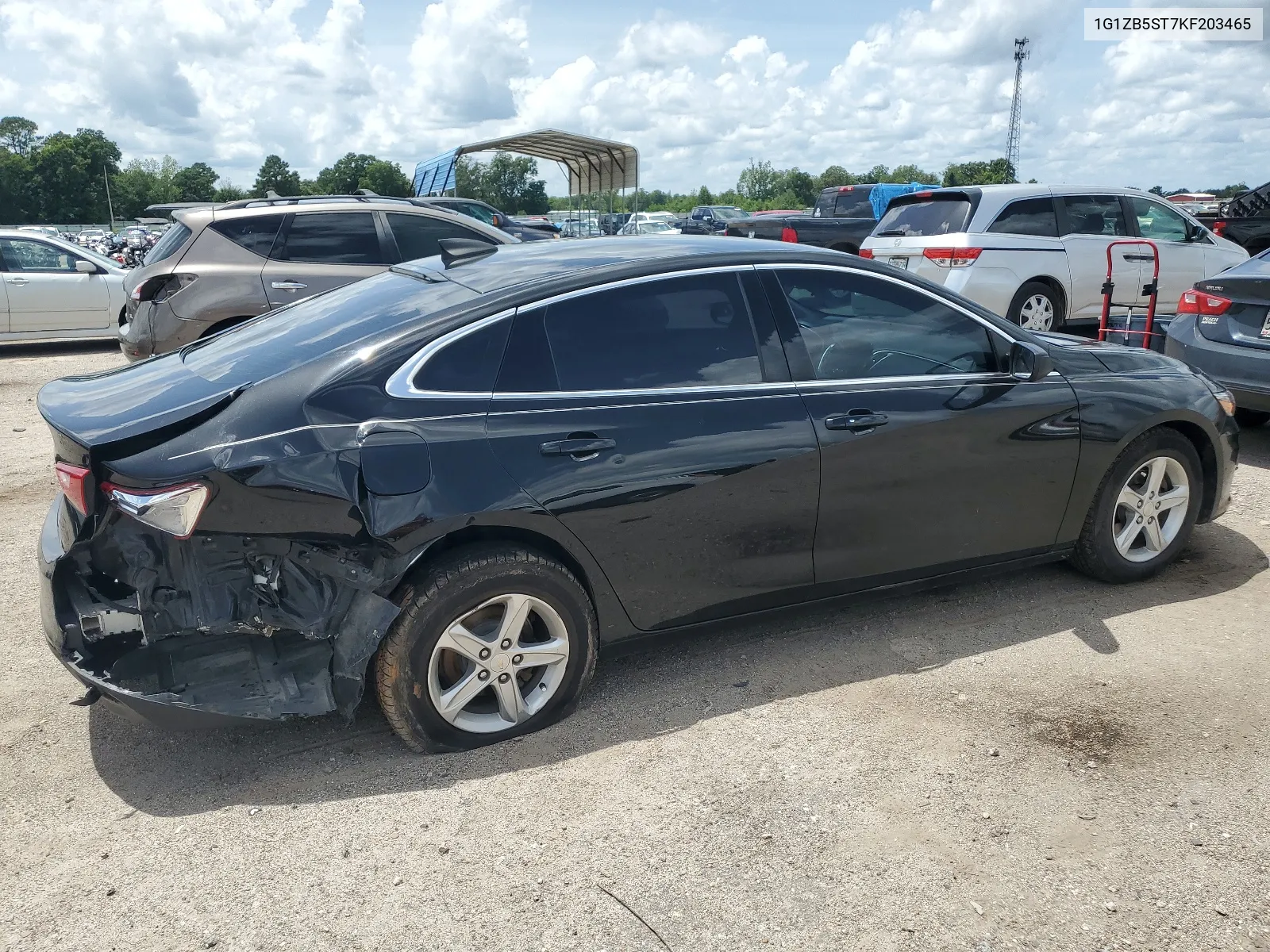 2019 Chevrolet Malibu Ls VIN: 1G1ZB5ST7KF203465 Lot: 64755104