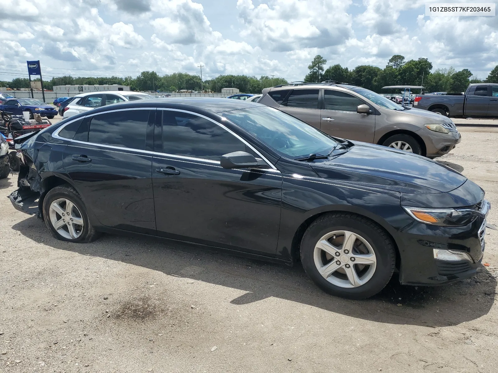 2019 Chevrolet Malibu Ls VIN: 1G1ZB5ST7KF203465 Lot: 64755104