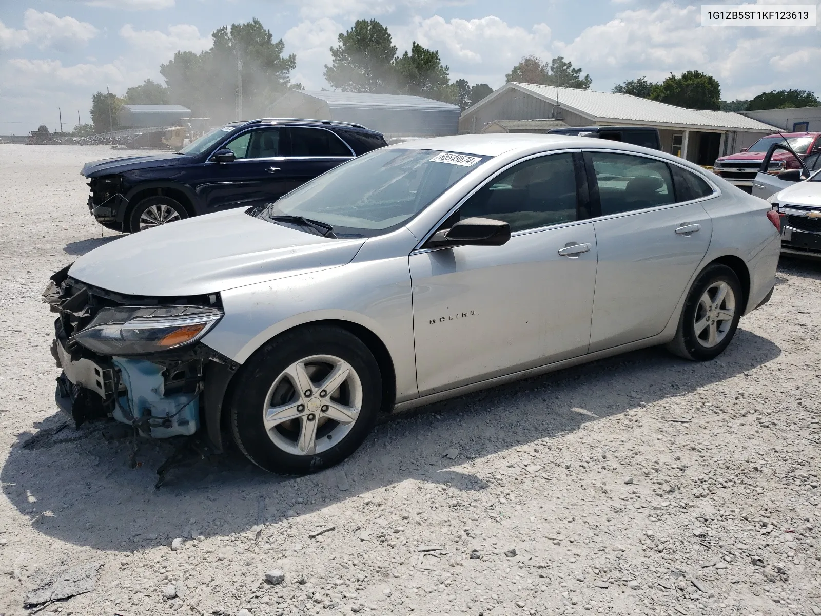 1G1ZB5ST1KF123613 2019 Chevrolet Malibu Ls