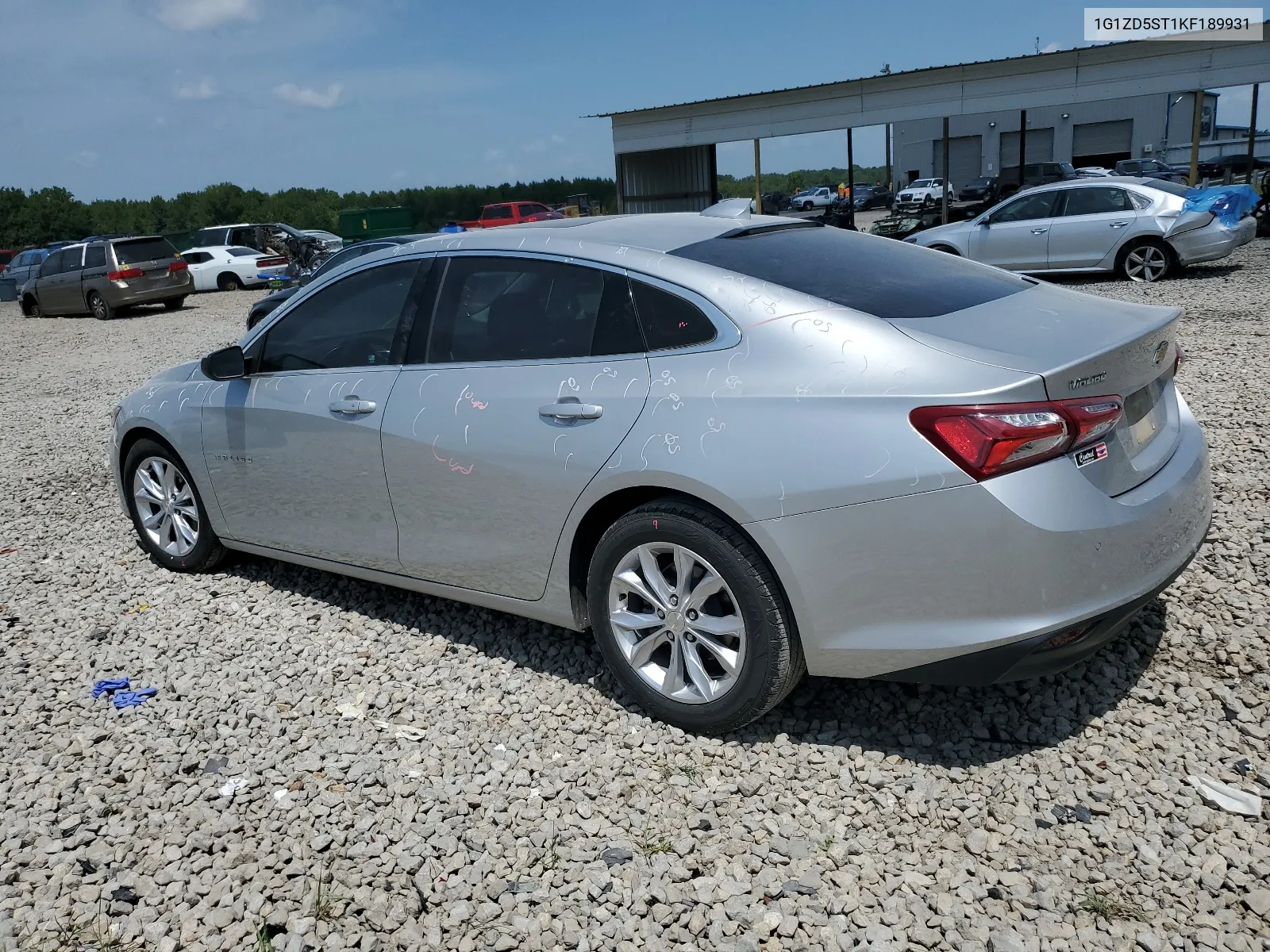 2019 Chevrolet Malibu Lt VIN: 1G1ZD5ST1KF189931 Lot: 65591294