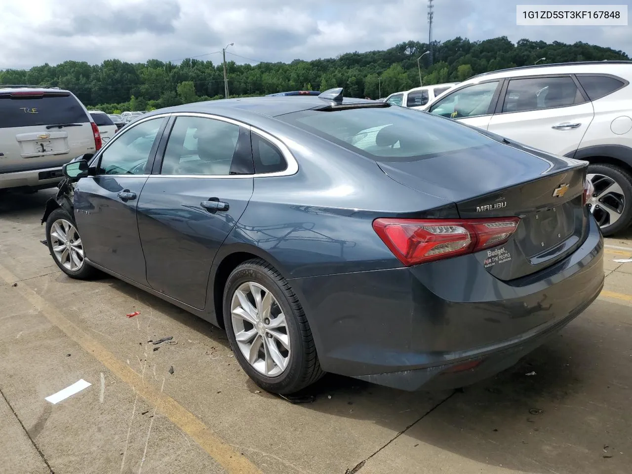 2019 Chevrolet Malibu Lt VIN: 1G1ZD5ST3KF167848 Lot: 65752654