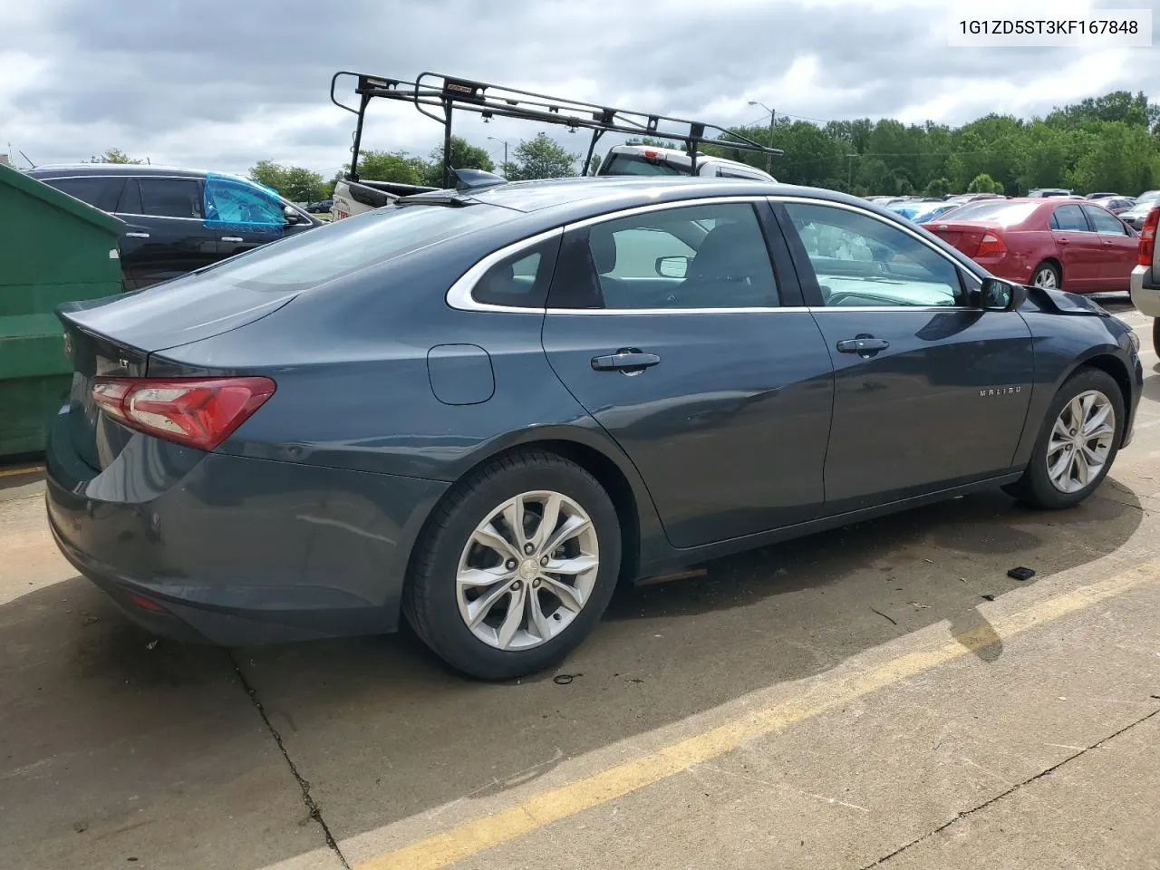 2019 Chevrolet Malibu Lt VIN: 1G1ZD5ST3KF167848 Lot: 65752654